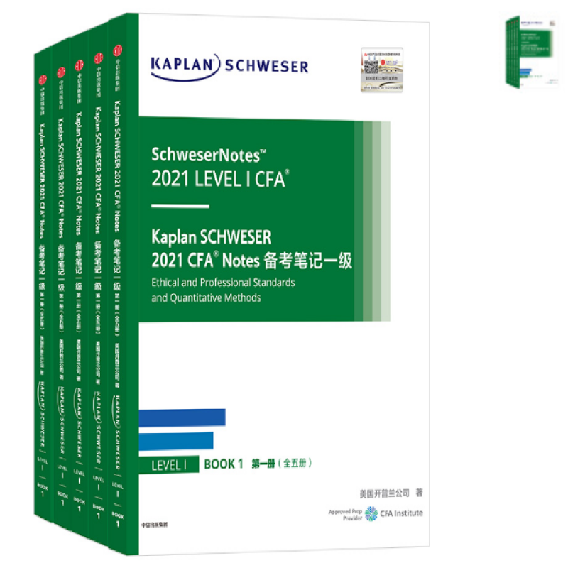 Kaplan SCHWESER 2021 FRM Notes 备考笔记. 一级