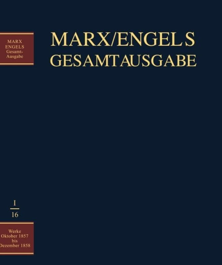 马克思恩格斯1857年10月至1858年12月的著作文章草稿 马克思恩格斯1857年10月至1858年12月的著作文章草稿